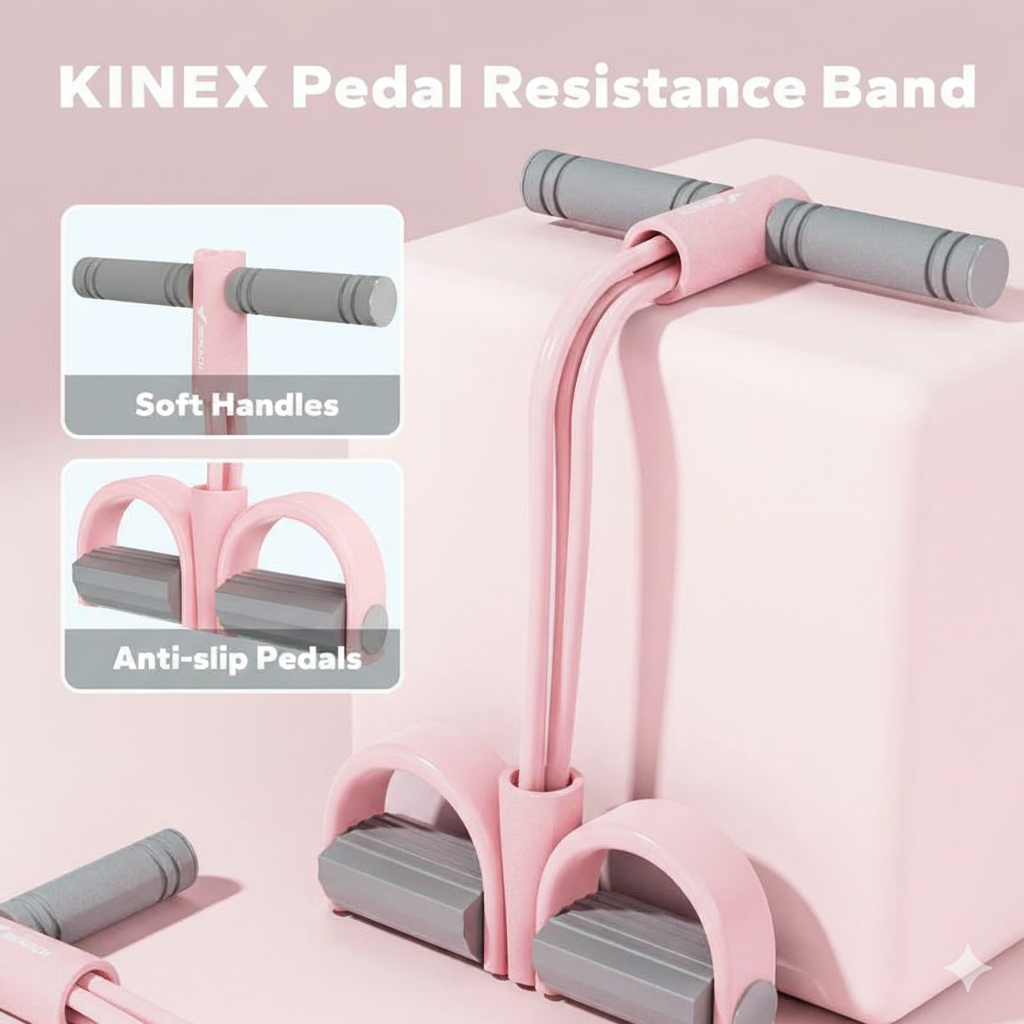 Kinex Multifunction Pedal Resistance Band